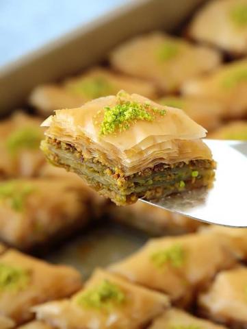 Baklava Pistachio Full Tray