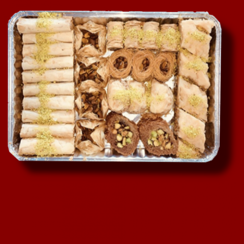 Standard Mixed Medium Baklava Tray